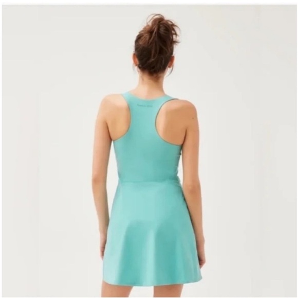 Outdoor Voices The Volley Racerback Dress Sea Green Size XL - Picture 3 of 8
